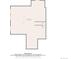 Floor plan highlighting the basement layout with measurements and design features at 5416 S Hannibal Ct, Centennial, CO 80015