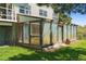 Exterior view of the sunroom addition at 2938 Wolfensberger Rd, Sedalia, CO 80135