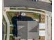 Aerial view showcases a private yard and fire pit, perfect for outdoor entertaining at 3534 N Meadows Dr, Castle Rock, CO 80109