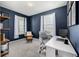 Cozy home office with natural light, featuring a modern desk setup and comfortable seating at 3534 N Meadows Dr, Castle Rock, CO 80109