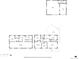 Detailed floor plan showcasing the layout of the house and garage at 4530 S Inca St, Englewood, CO 80110