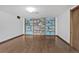 Finished basement featuring modern decor with shelving at 1331 Alpine St, Longmont, CO 80504