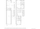 Detailed floor plan showcasing the layout of this multi-level home's living spaces at 4650 W 9Th Ave, Denver, CO 80204