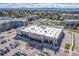 Aerial shot of a pickleball facility with parking at 7801 W 35Th Ave # 406, Wheat Ridge, CO 80033
