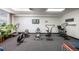 Community gym with various exercise machines and equipment for residents at 7801 W 35Th Ave # 406, Wheat Ridge, CO 80033