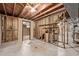 Unfinished basement with exposed ceiling and walls, ready for customization at 2813 S Ivan Way, Denver, CO 80227