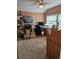 Functional home office with natural light, desk, and ample storage at 4484 Juniper Ct, Larkspur, CO 80118