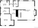 Basement floor plan reveals layout with laundry, hall, bath, recreation room, and entry at 220 S Raleigh St, Denver, CO 80219