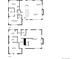 A detailed floor plan showcasing the layout of the home's rooms and dimensions at 220 S Raleigh St, Denver, CO 80219