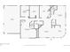 Detailed floor plan showcasing the layout of the main level with clearly labeled rooms and dimensions at 6595 Meade Ct, Arvada, CO 80003