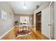 Bright home office featuring wood floors, ample natural light, neutral paint and closet at 6595 Meade Ct, Arvada, CO 80003