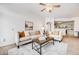 Bright, spacious living room with lots of natural light at 5726 N Genoa Way # 204, Aurora, CO 80019