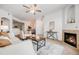 Living room with access to other rooms at 5726 N Genoa Way # 204, Aurora, CO 80019