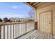 Balcony view showcasing the exterior of nearby buildings at 5726 N Genoa Way # 204, Aurora, CO 80019