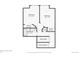 Floor plan showcasing two bedrooms, a bathroom, and closet space at 2408 Concord Cir, Lafayette, CO 80026