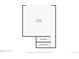 This floor plan shows a large garage, with entry to up and down stairs at 2408 Concord Cir, Lafayette, CO 80026