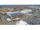 Aerial view of the neighborhood shows nearby business and residential areas at 7860 E Ellsworth Ave, Denver, CO 80230