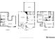 Detailed three-story floor plan showing the layout of the house with room dimensions at 7860 E Ellsworth Ave, Denver, CO 80230