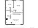 Third floor plan with primary bedroom and bathroom, two bedrooms, and hall bathroom at 12640 W Virginia Ave, Lakewood, CO 80228