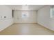 Spacious unfinished basement with neutral colored flooring at 470 Grey Swallow St, Brighton, CO 80601