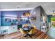 Bright dining area featuring a modern light fixture and easy access to kitchen at 11551 W 103Rd Dr, Broomfield, CO 80021