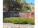 Attractive stone community sign with manicured landscaping and a welcoming presence at 6833 S Miller St, Littleton, CO 80127