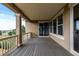 Outdoor deck area offering stunning views of the surrounding landscape at 17223 W 84Th Dr, Arvada, CO 80007