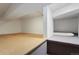 Unfinished basement with an open layout and a built-in platform bedroom at 12 Long Spur, Littleton, CO 80127