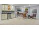 Entertainers basement features a bar area, fireplace and seating at 16815 E Prairie Goat Ave, Parker, CO 80134