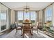Bright dining area with mountain views and abundant natural light at 3741 Harvard Pl, Broomfield, CO 80023
