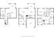 Three-story floor plan showing room dimensions and layout at 3741 Harvard Pl, Broomfield, CO 80023