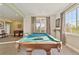 Inviting game room with a pool table, and ample space for recreation at 3741 Harvard Pl, Broomfield, CO 80023