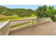 Well-maintained deck overlooking a beautiful green landscape at 1648 Exquisite St, Castle Rock, CO 80109