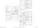 Floor plans illustrating levels 1 and 2, showcasing the layout and flow of the entire home at 1648 Exquisite St, Castle Rock, CO 80109