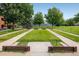Well-maintained bocce ball court offers residents a recreational space for friendly competition and community engagement at 1379 Charles # 4, Longmont, CO 80503