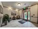 Well-maintained lobby with neutral tones, tiled floor, waiting area, and secured entrance at 1379 Charles # 4, Longmont, CO 80503