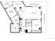Detailed floor plan highlighting room layouts, balcony locations, and overall property dimensions at 4200 W 17Th Ave # 323, Denver, CO 80204