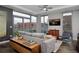 Bright living room featuring modern furnishings, a cozy sofa, and floor-to-ceiling windows at 4200 W 17Th Ave # 323, Denver, CO 80204