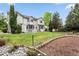 Extensive backyard featuring landscaped garden beds and spacious lawns at 17391 E Weaver Ave, Aurora, CO 80016
