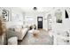 Cozy living room with modern furnishings and ample natural light at 4134 Bryant St, Denver, CO 80211