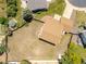 Aerial view of home featuring a spacious, private backyard at 750 S Dearborn Ct, Aurora, CO 80012
