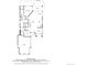 Detailed floor plan showcasing the layout of the first floor, including living spaces and garage at 5091 Hidden Pond Pl, Castle Rock, CO 80108