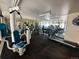 This workout area features several machines, free weights, mirrors and fan to help you stay in shape at 12166 Melody Dr # 202, Denver, CO 80234