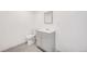 Bright bathroom featuring a toilet, vanity, and medicine cabinet at 3249 W Alaska Pl, Denver, CO 80219