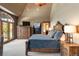 Main bedroom with private deck access and ensuite bathroom at 174 Sage Dr, Breckenridge, CO 80424