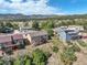 Elevated view of the property, highlighting its location and natural surroundings at 749 Westward Ln, Palmer Lake, CO 80133