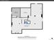Basement floorplan showcases a bedroom, bathroom, storage area, and large recreation room layout at 10388 Lions Path, Lone Tree, CO 80124