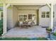 Covered patio featuring outdoor seating and stylish string lights at 10388 Lions Path, Lone Tree, CO 80124