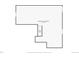 Unfinished basement floor plan measuring 37'9