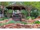 Relaxing gazebo with seating and landscaping at 550 E 12Th Ave # 204, Denver, CO 80203